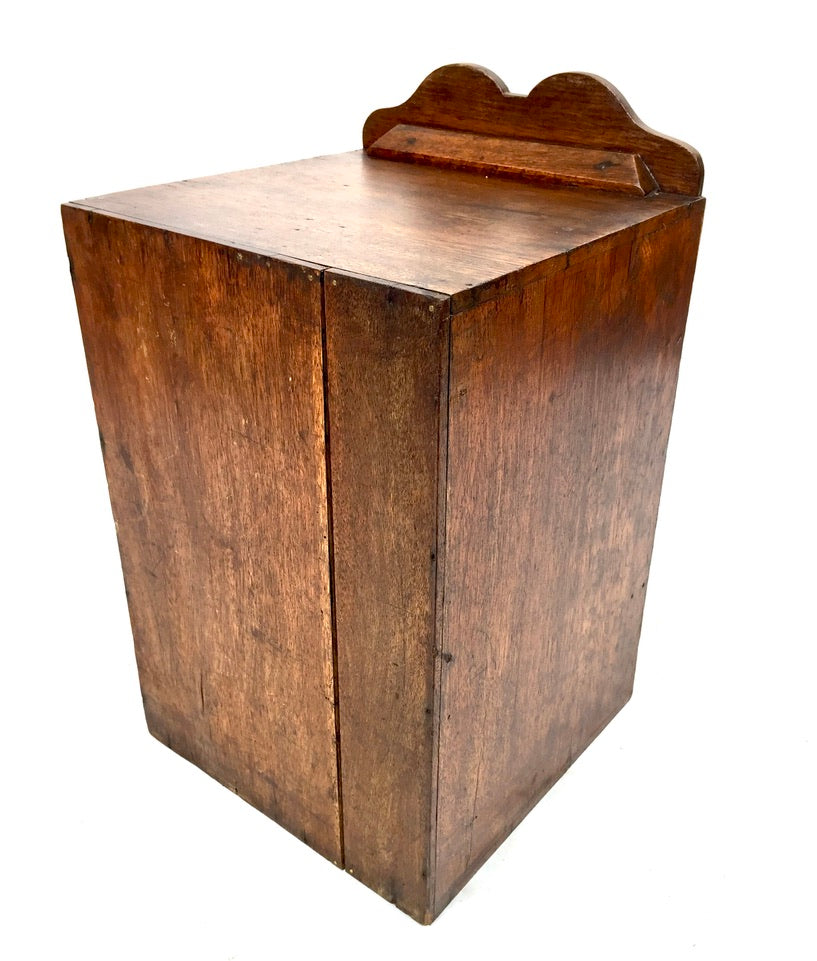Antique Advertising - Oak Wooden Tabletop Haberdashery Shop Drawers c.1900