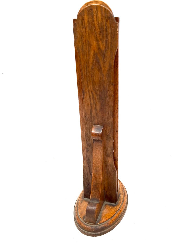 Antique 1920s Wooden Oak "EBOR" Skirt Marker Haberdashery Dressmakers Tool