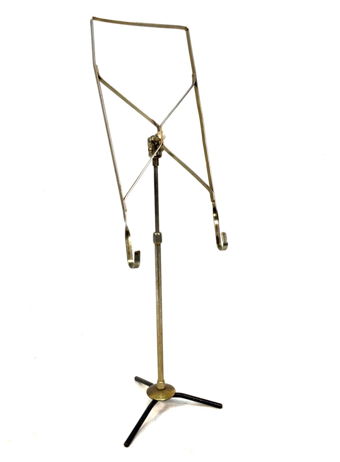 Antique Advertising - Haberdashery Shop Shirt Display Stand Set / Brass c.1930