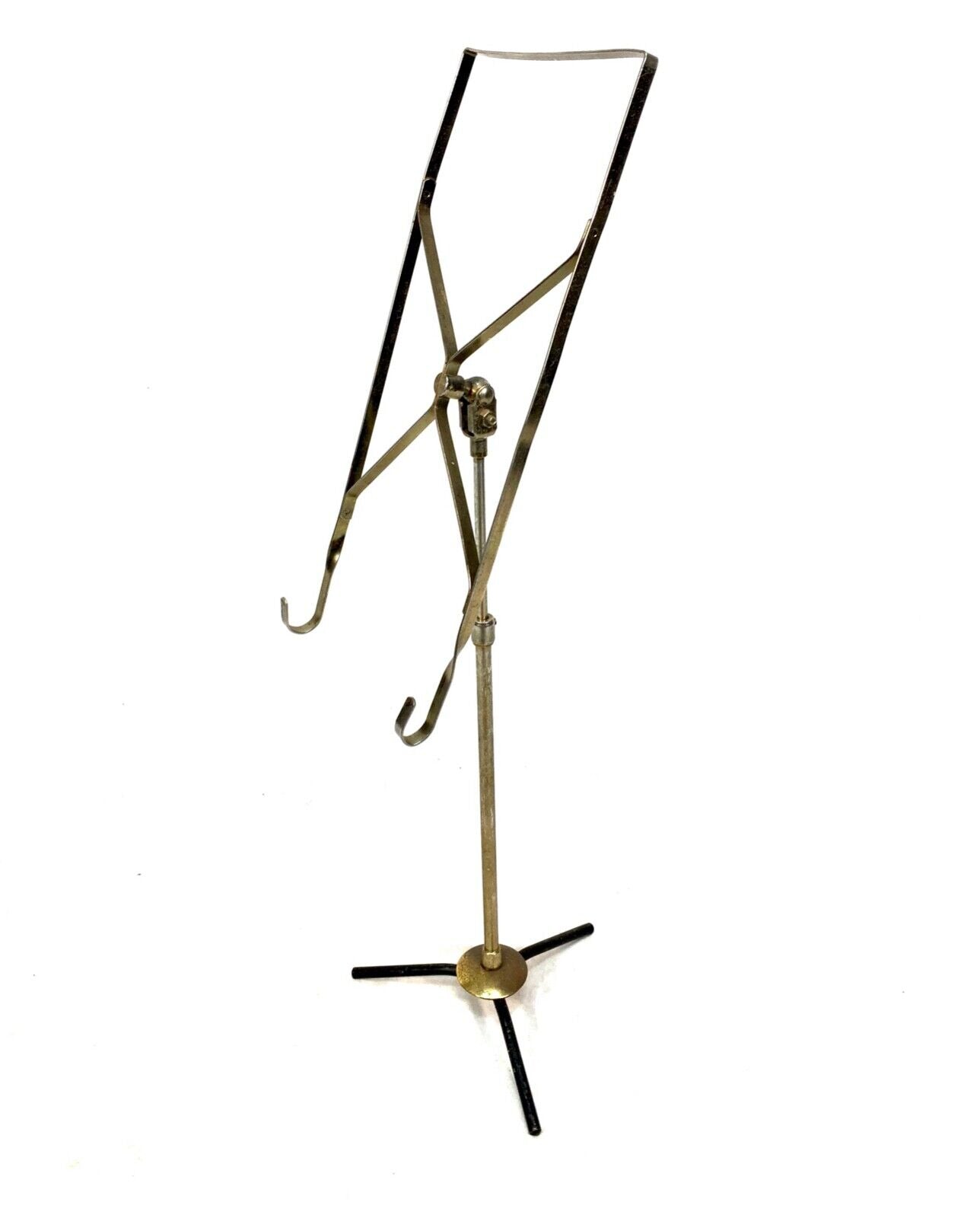 Antique Advertising - Haberdashery Shop Shirt Display Stand Set / Brass c.1930