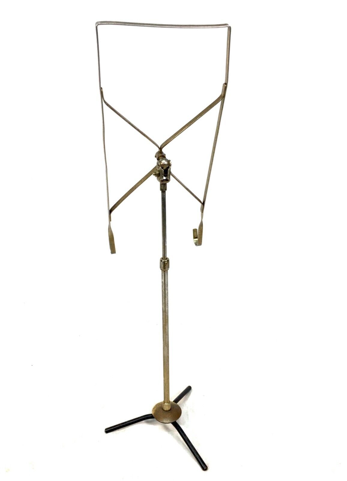 Antique Advertising - Haberdashery Shop Shirt Display Stand Set / Brass c.1930