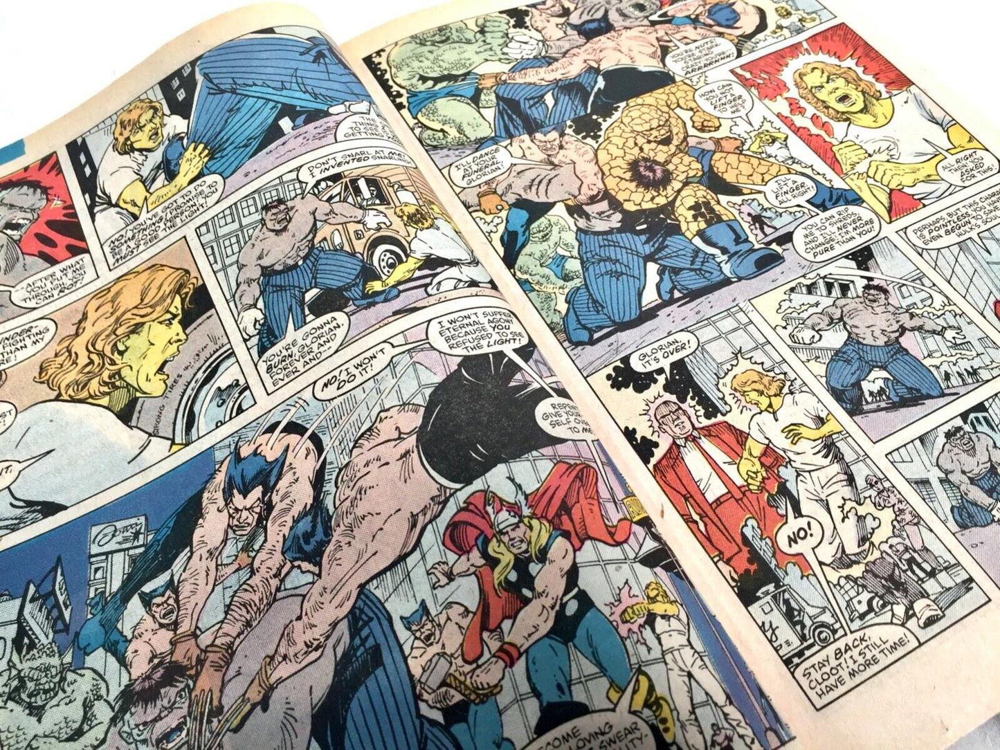 Vintage Comic Book - Marvel The Incredible Hulk Comic Issue No. 359 / 1989