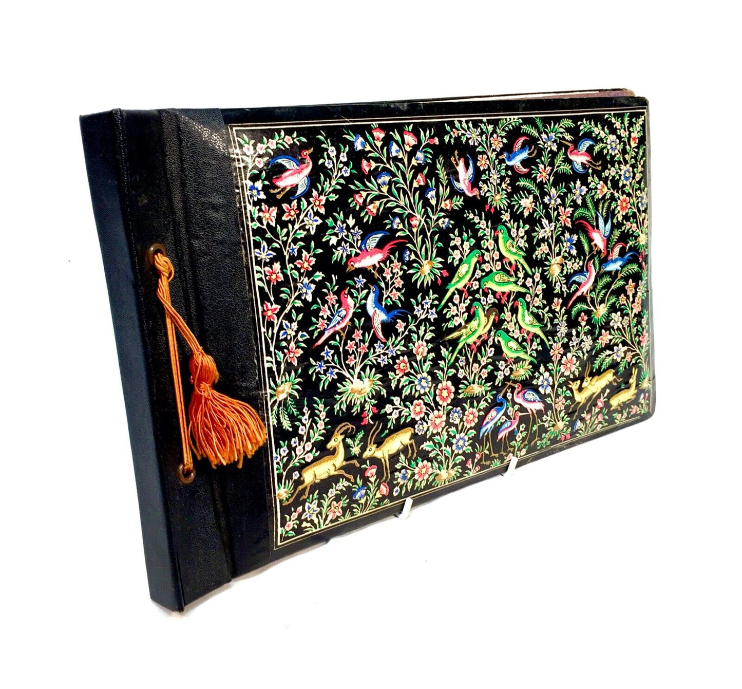 Antique 20th Century Photo Album / Postcard Holder / Scrapbook / Book c.1950
