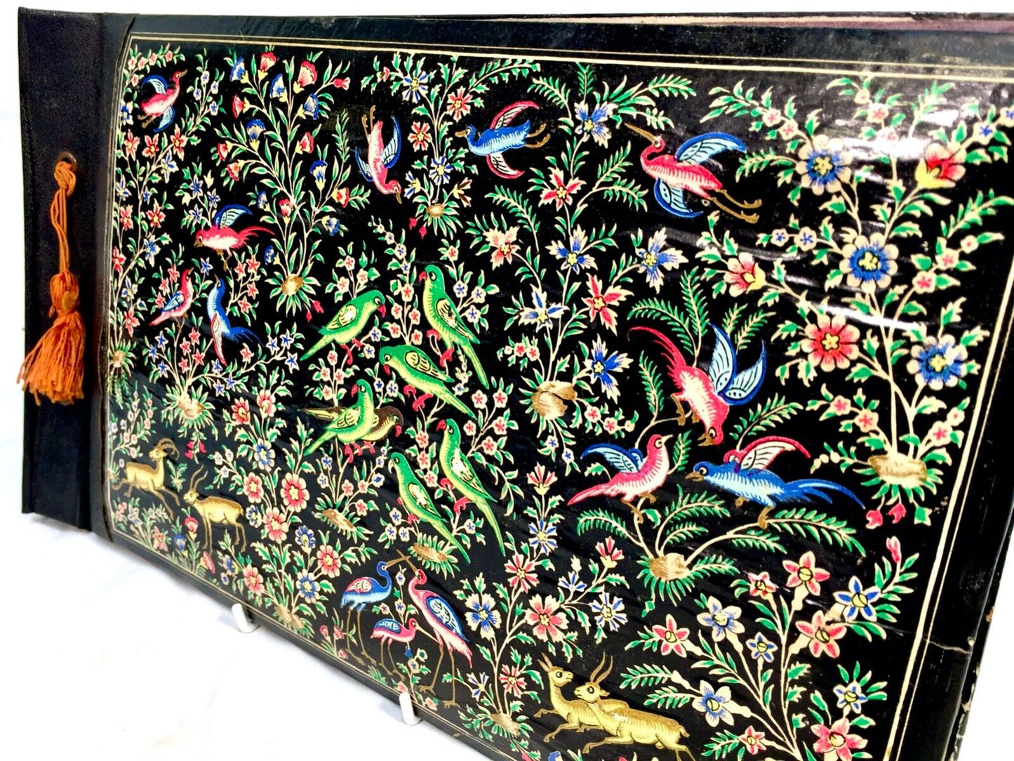 Antique 20th Century Photo Album / Postcard Holder / Scrapbook / Book c.1950