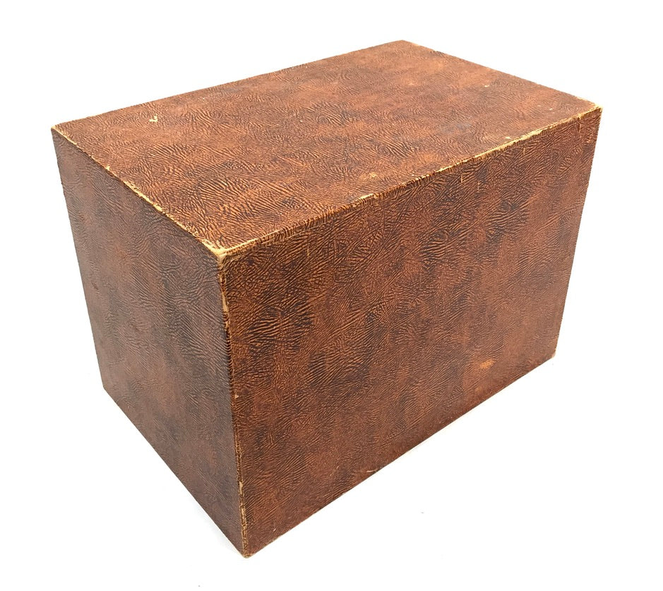 Vintage Tabletop Desk Stationery Paper Filing Cabinet Chest of Drawers Box c1950