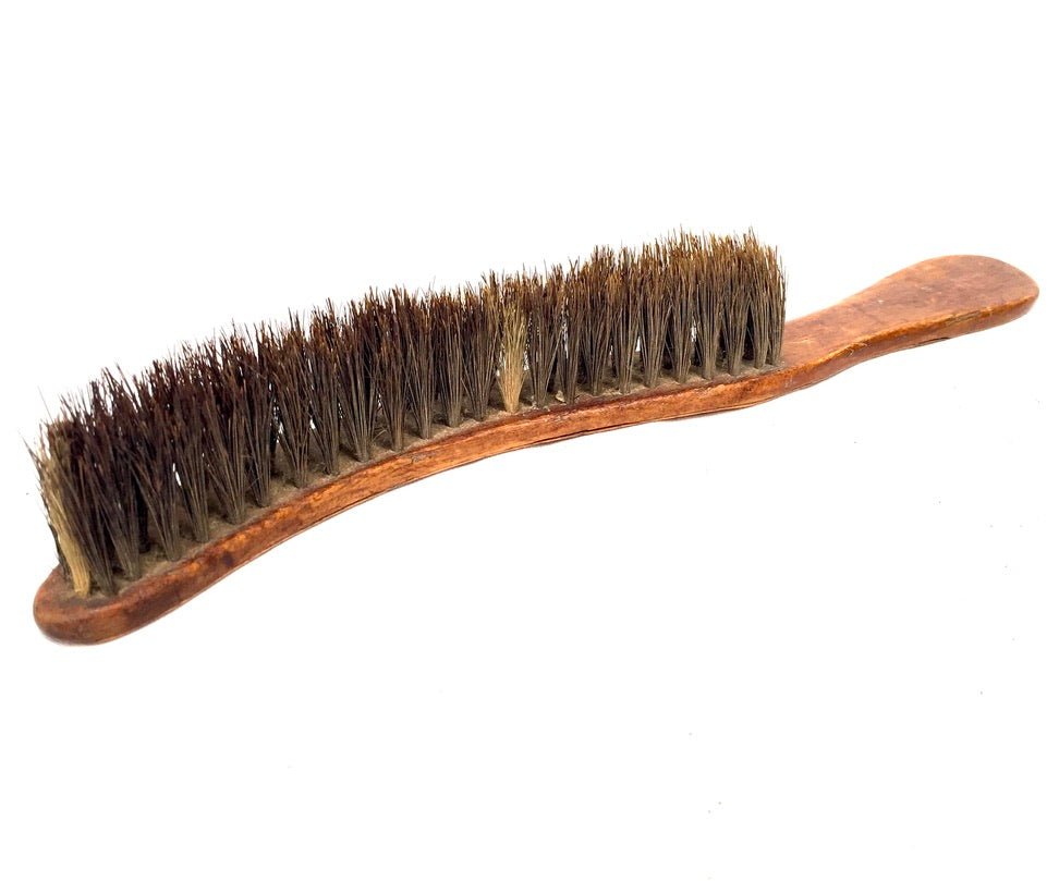 Antique Advertising - Wooden Promotional Hat Brush "Wear Lewis's Splendid Hats" 