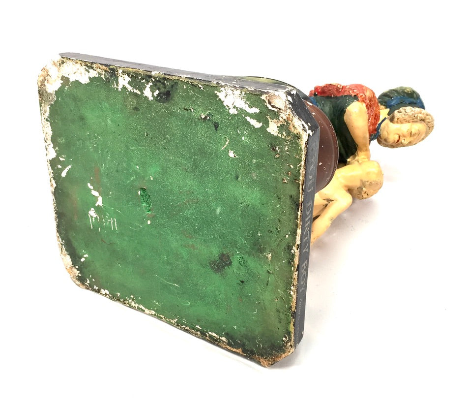 Antique Advertising - Victorian Pears Soap "You Dirty Boy" Shop Display Statue
