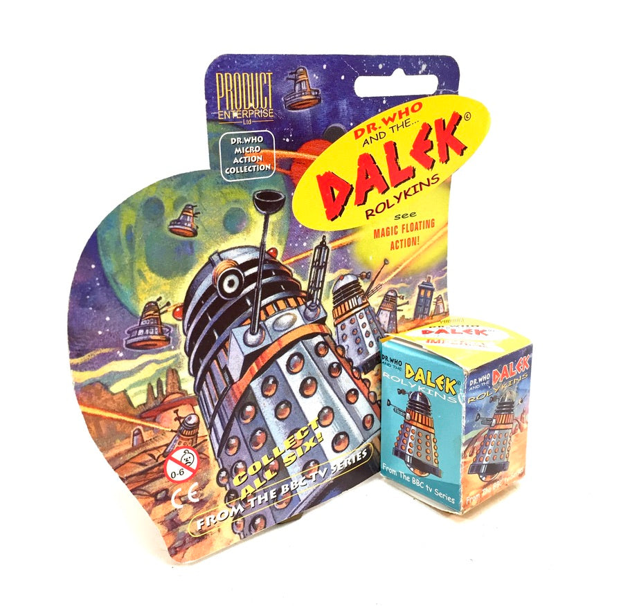 Vintage Toy - Product Enterprise "Imperial Dalek" / Dr Who Rolykins Figurine