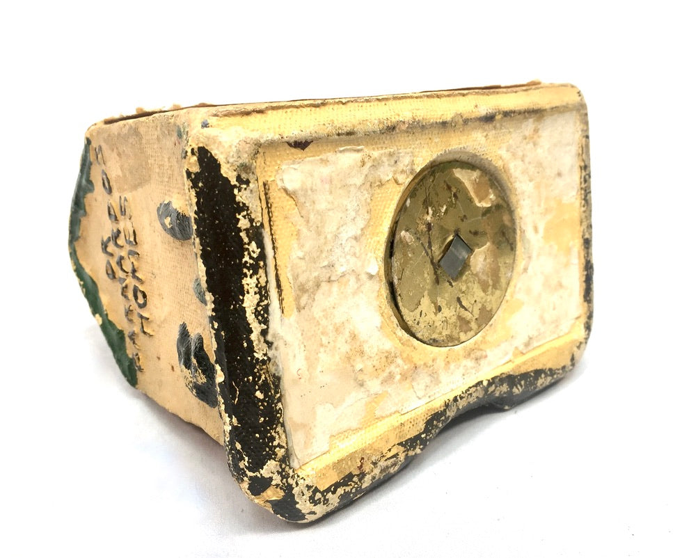 Vintage Papier Mâché Collection Box For Dr Barnardo Homes Money Box / Antique 