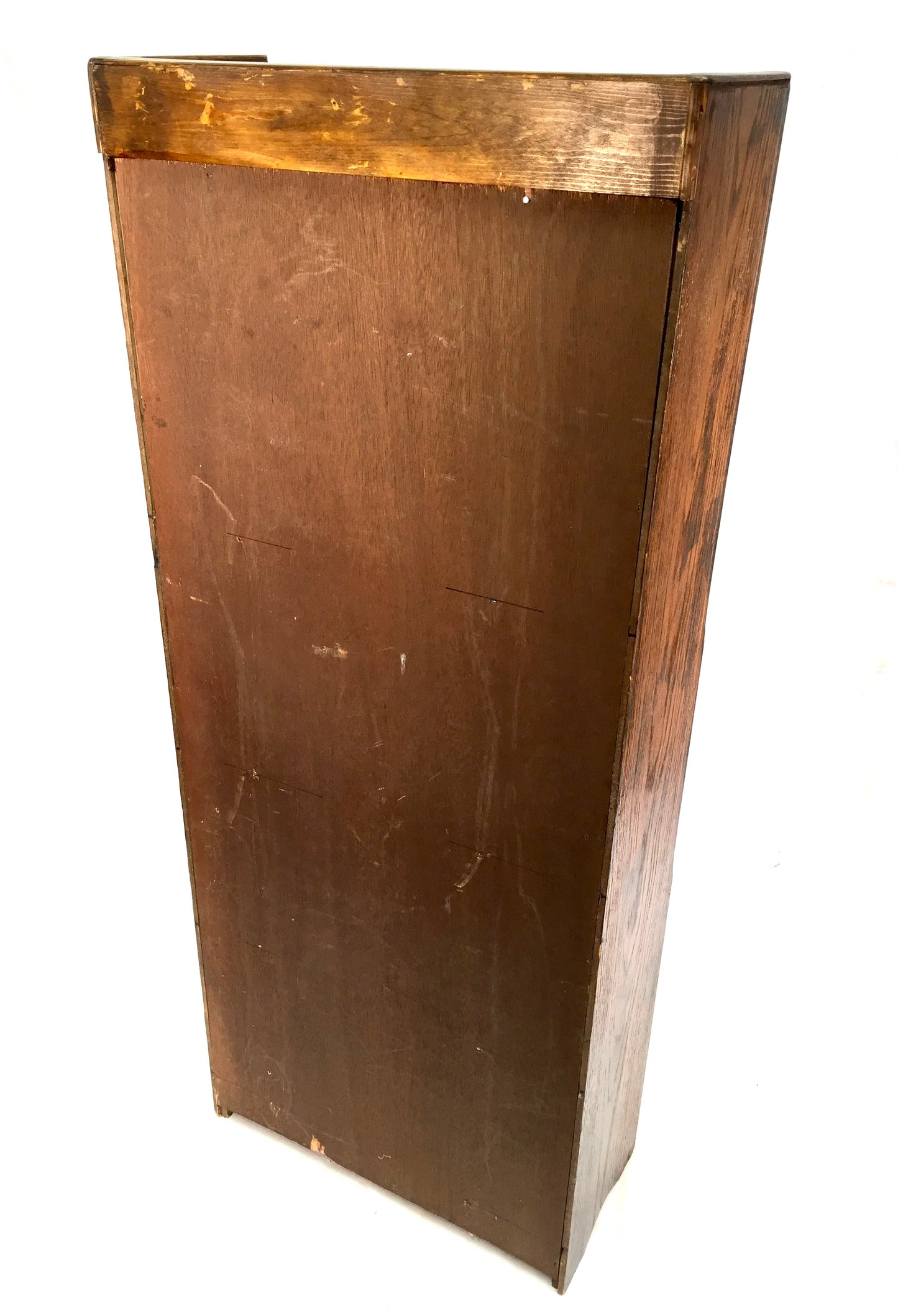 Antique Wooden 1950s Bookcase / Book Shelf / Display Rack / Freestanding