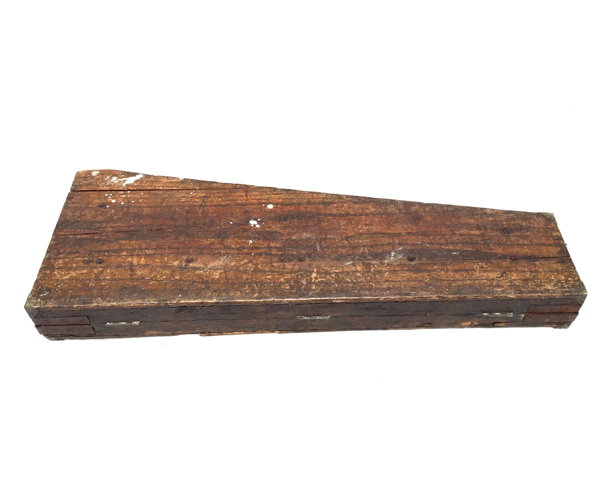 Antique Wooden Violin Case for the Birmingham City Brass Police Band c.1930