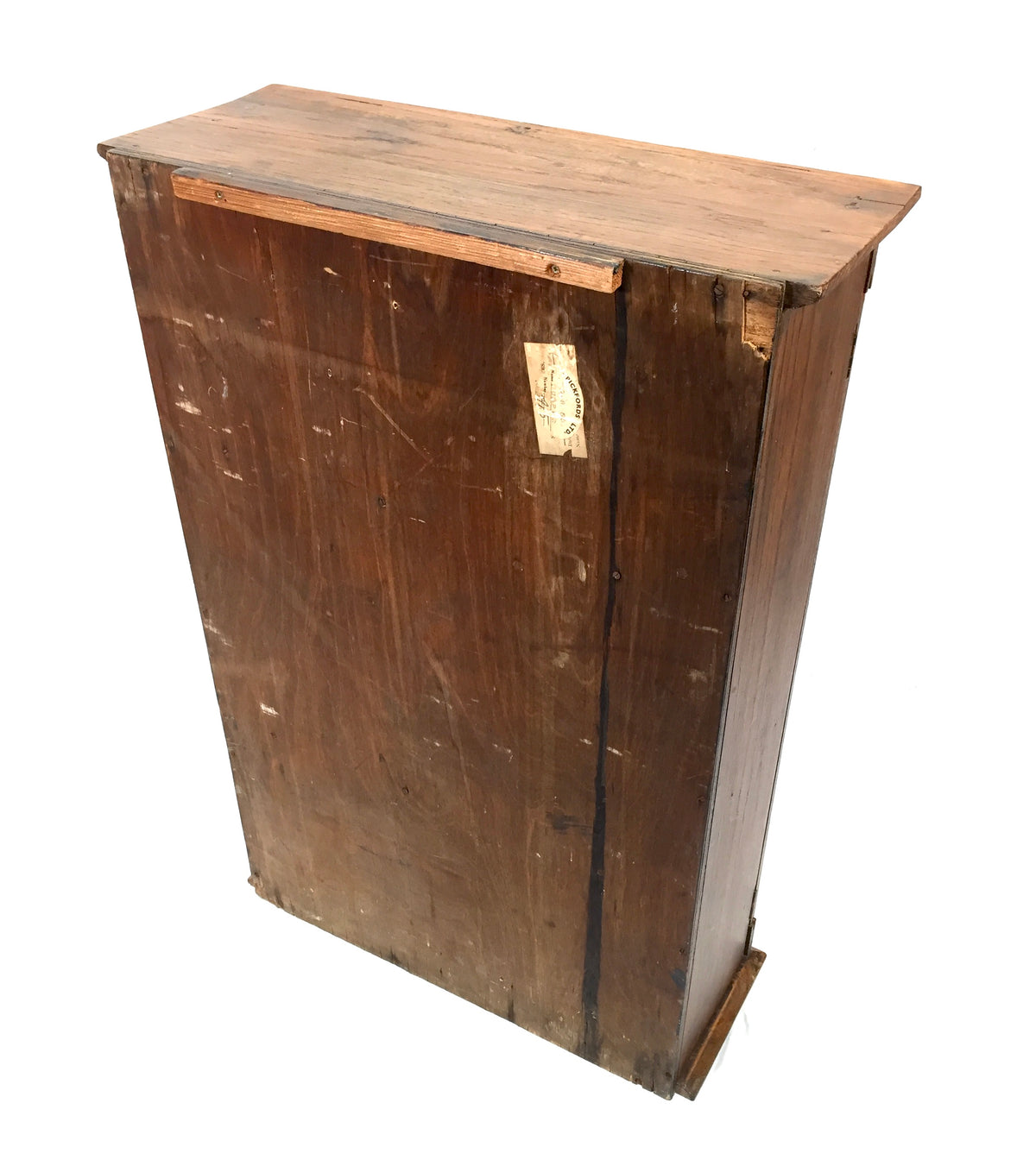 Antique Wooden Large Tool Cabinet / Toolbox by John Shaw and Sons c.1930