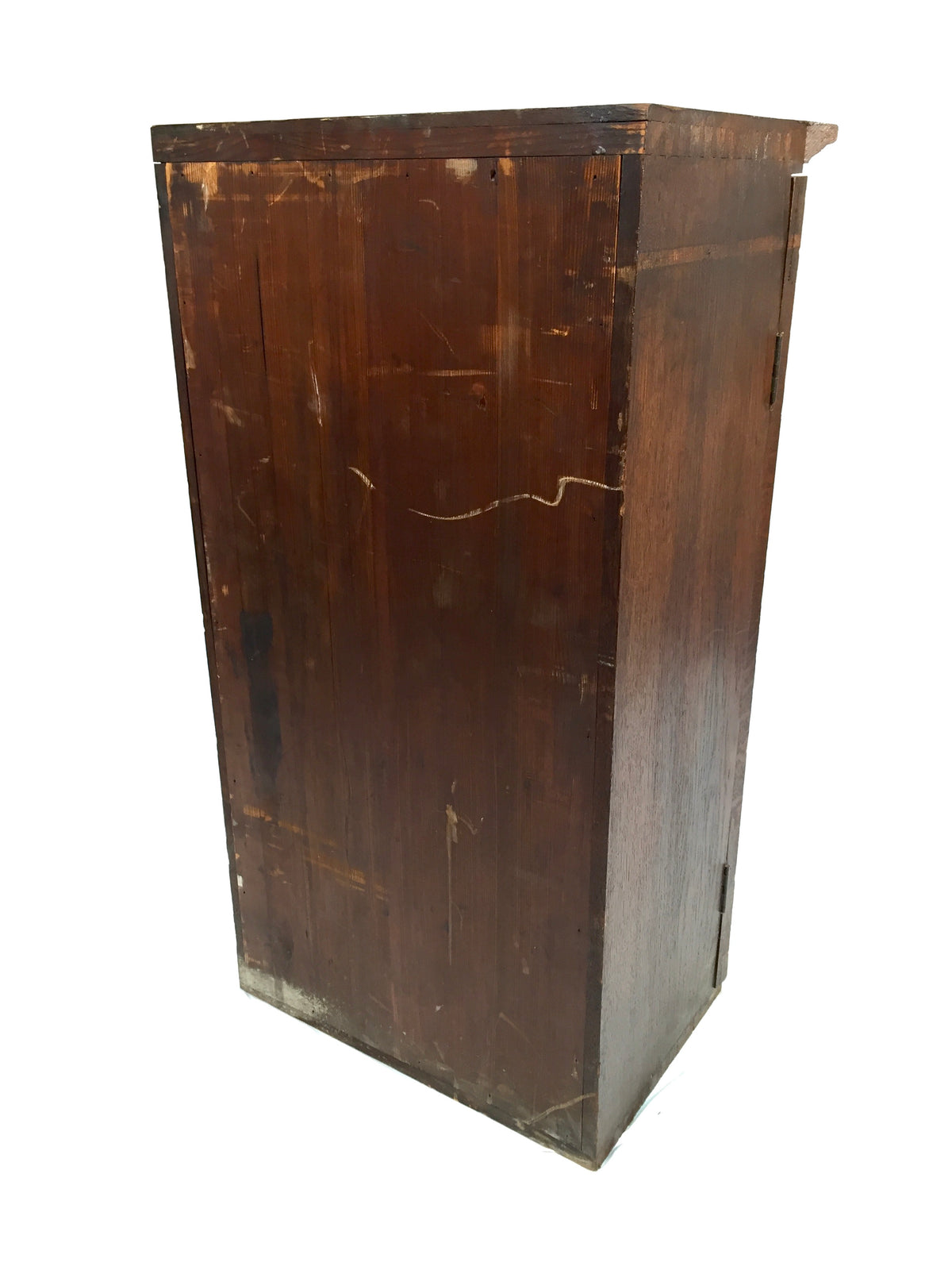 Antique Large Wooden Microscope Slide Collectors Cabinet Box / Holds 920 Slides