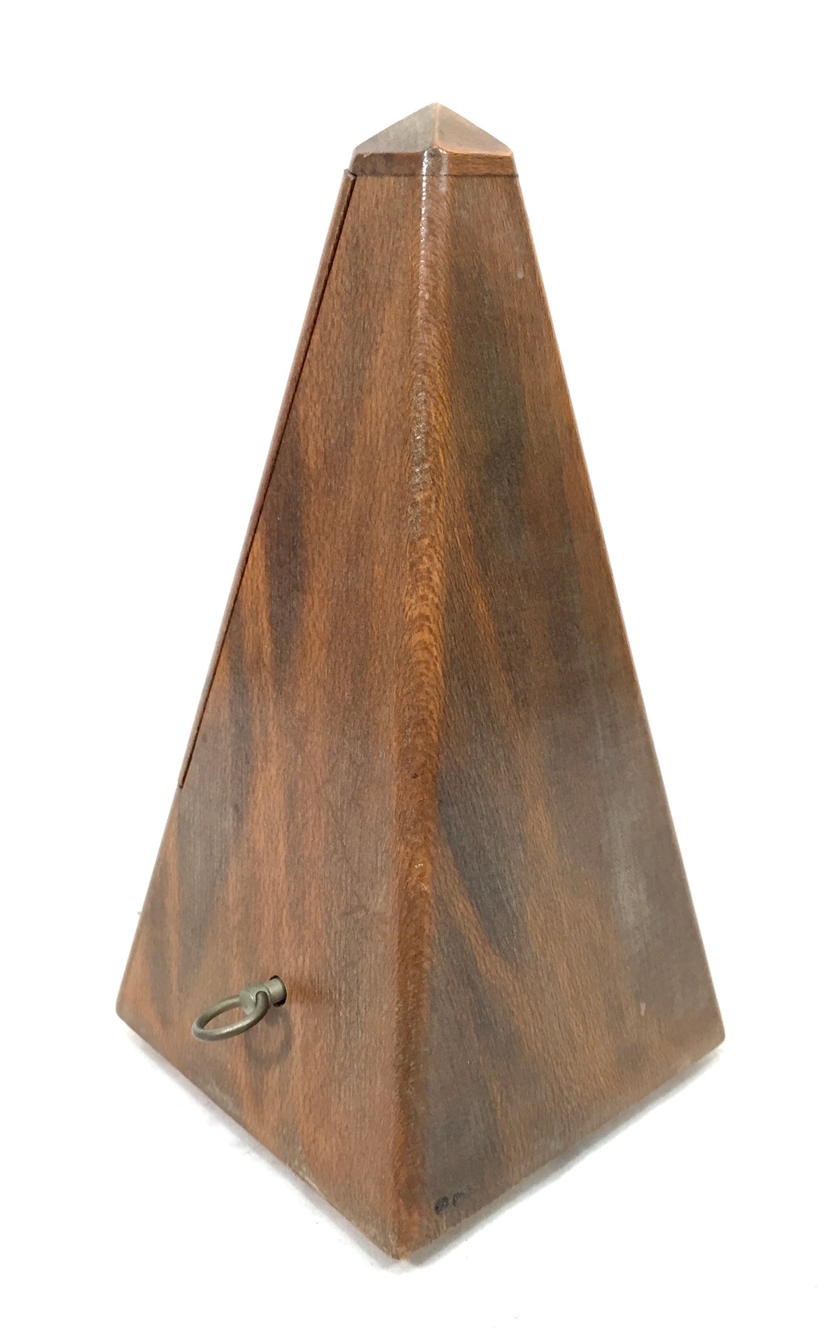 Vintage Working Maelzel Paquet Pyramid Metronome France / Wooden Music Timer