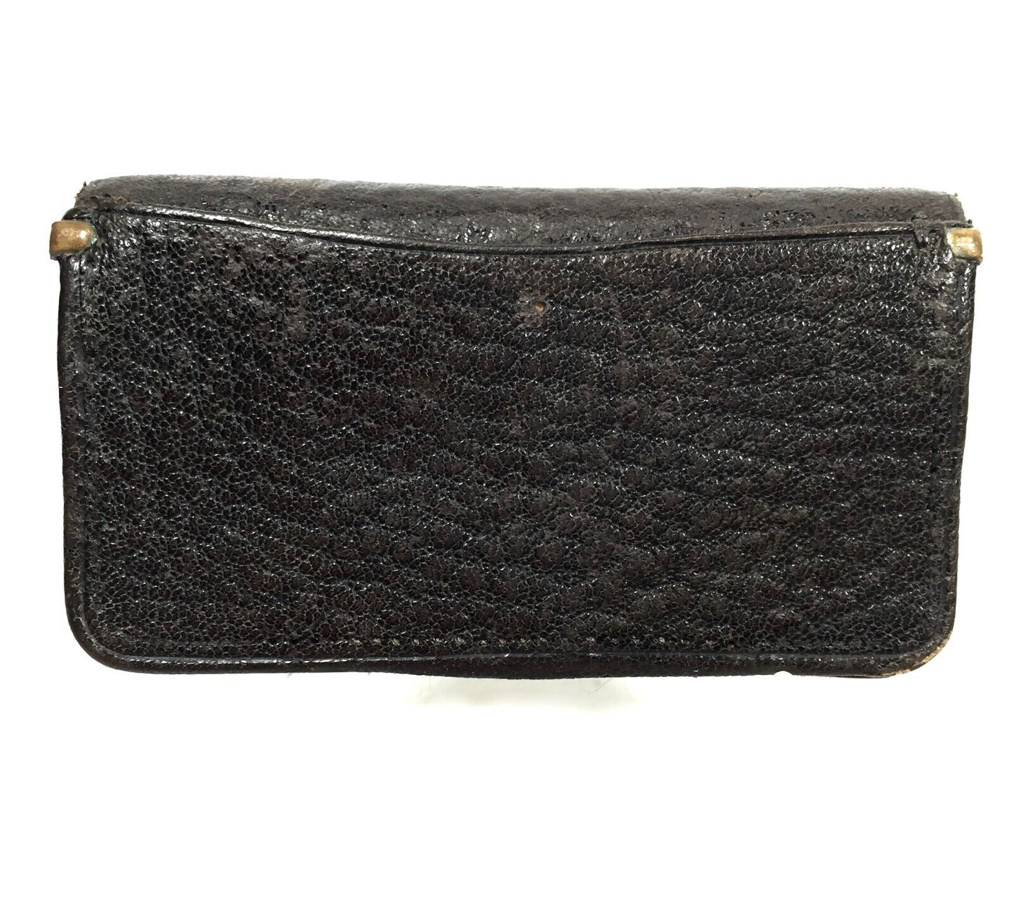 Antique Art Nouveau Silver Covered Ladies Leather Purse / Wallet Birmingham 1901