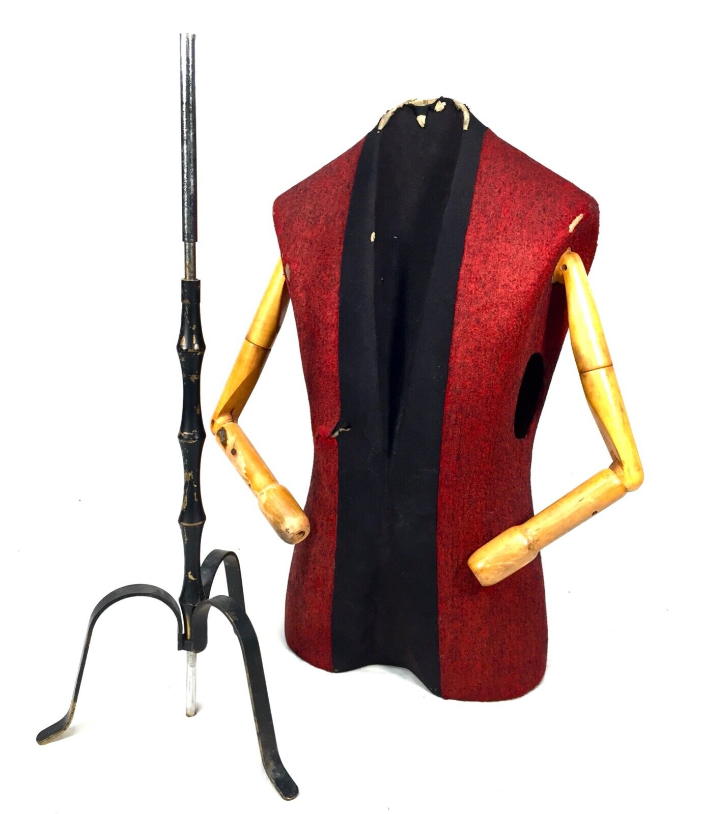 Antique Dress Makers Mannequin Stand Dummy / Shop Display / c.1930