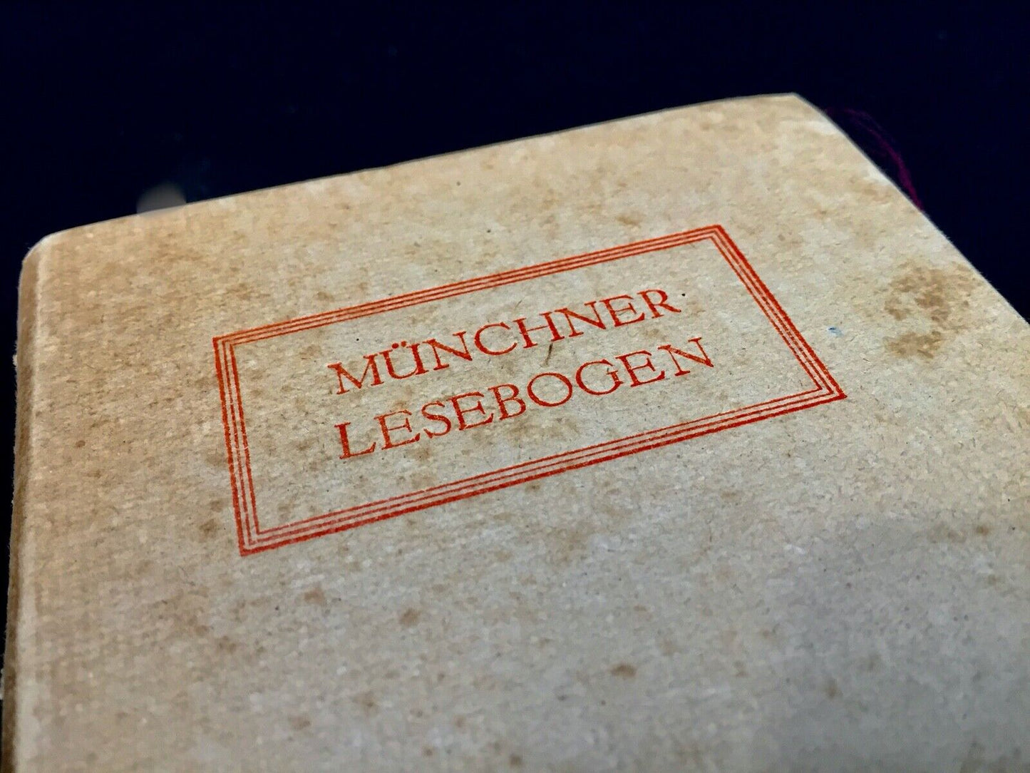 A Job Lot of Vintage German Comics / Book by Münchner Lesebogen / Antique