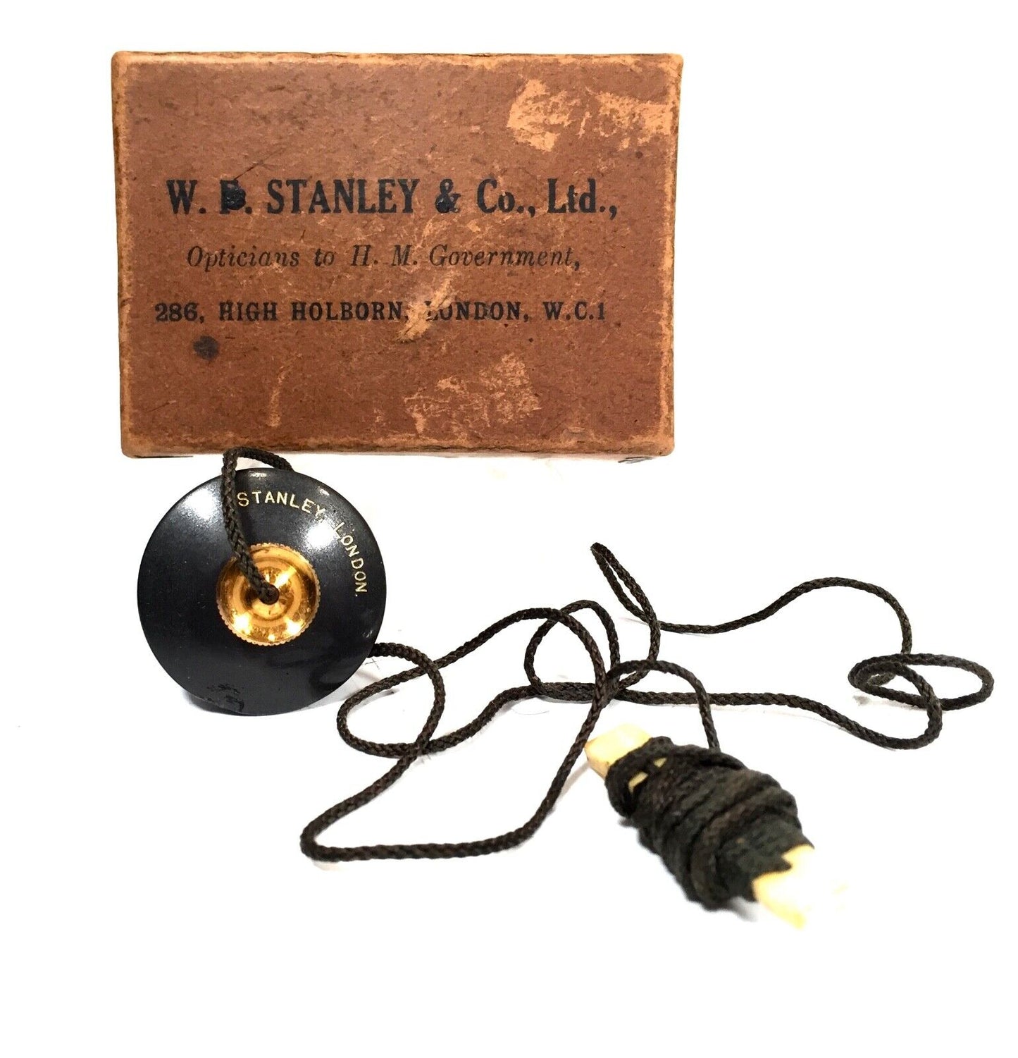 Antique Tools - Stanley Plumb Line in the Original Box / Collectable