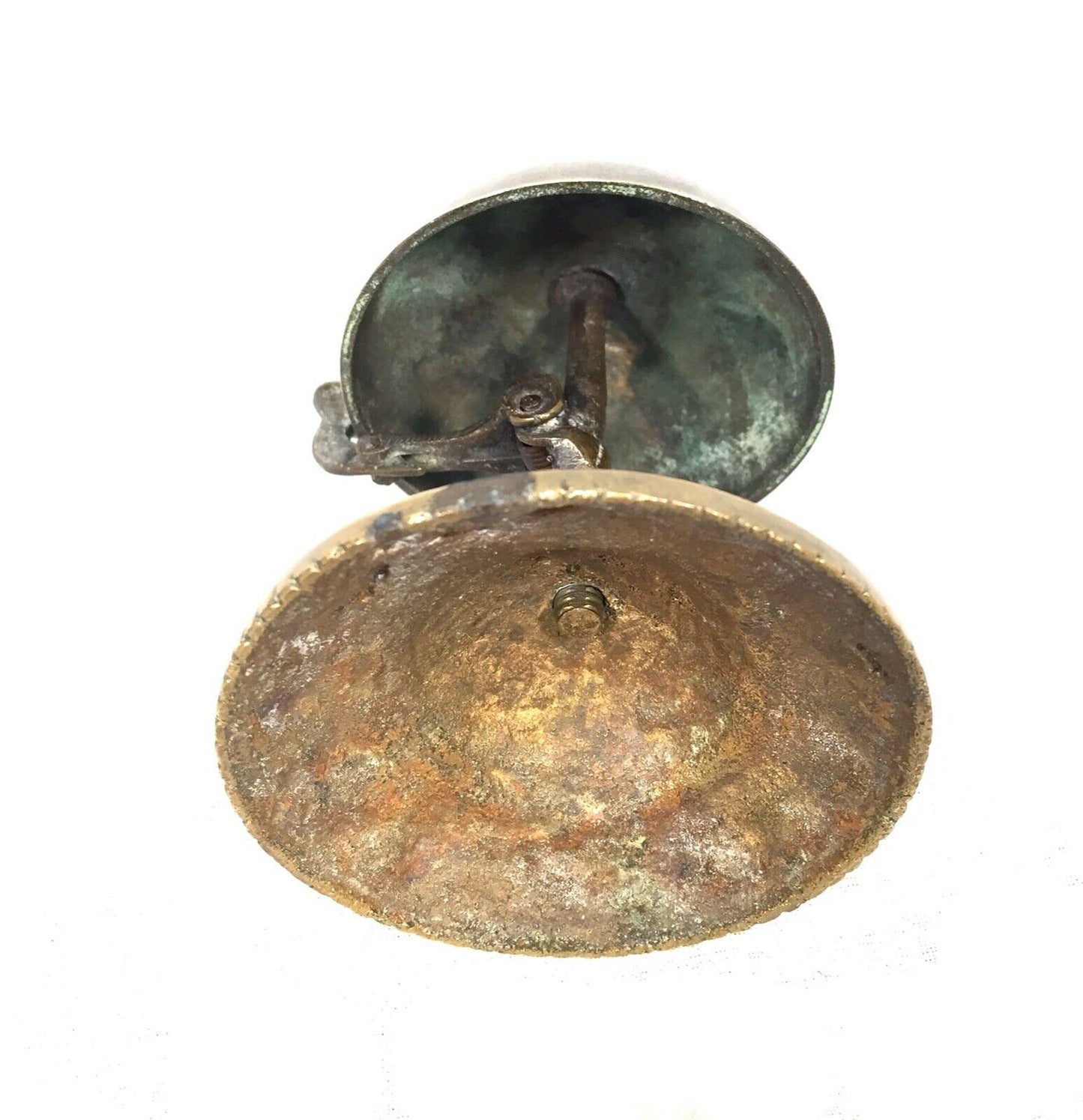 Antique Brass Counter Top Reception Bell / Hotel / Shop / Restaurant c.1900