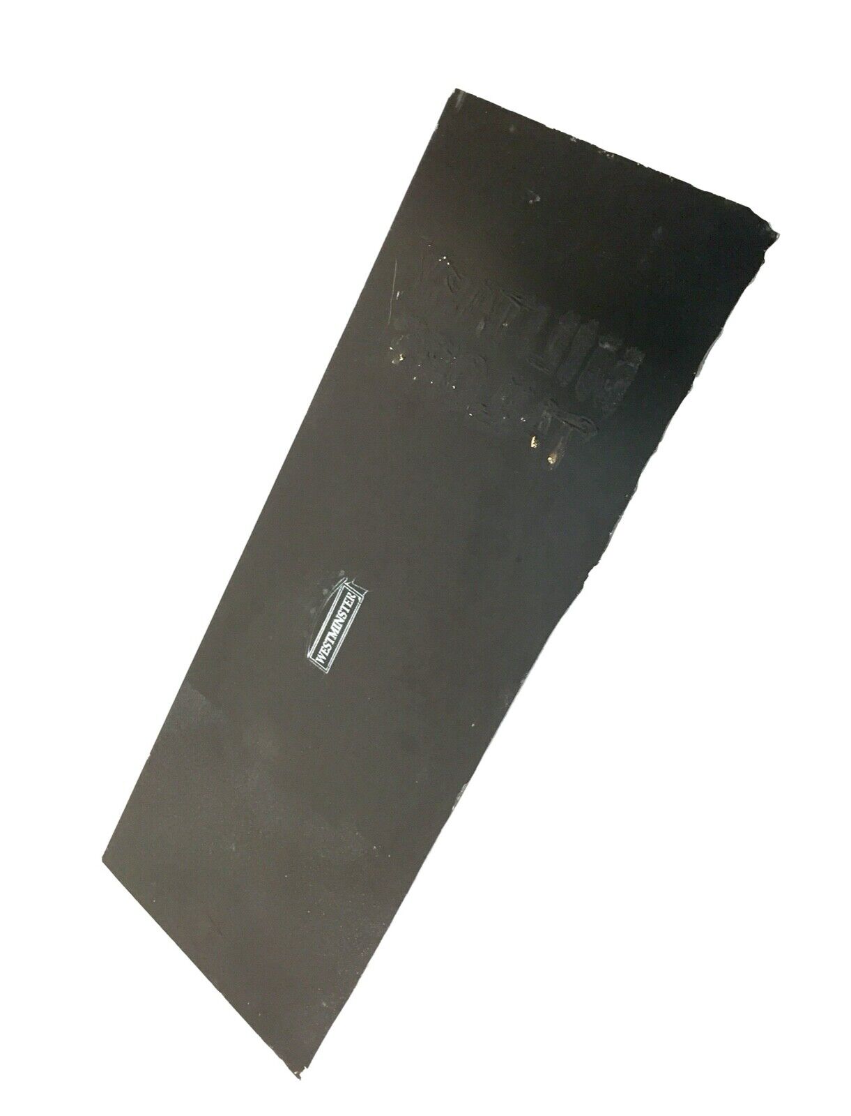 Vintage Glass Window Sign W F Lyons Military Outfitters Glass Sign Devon