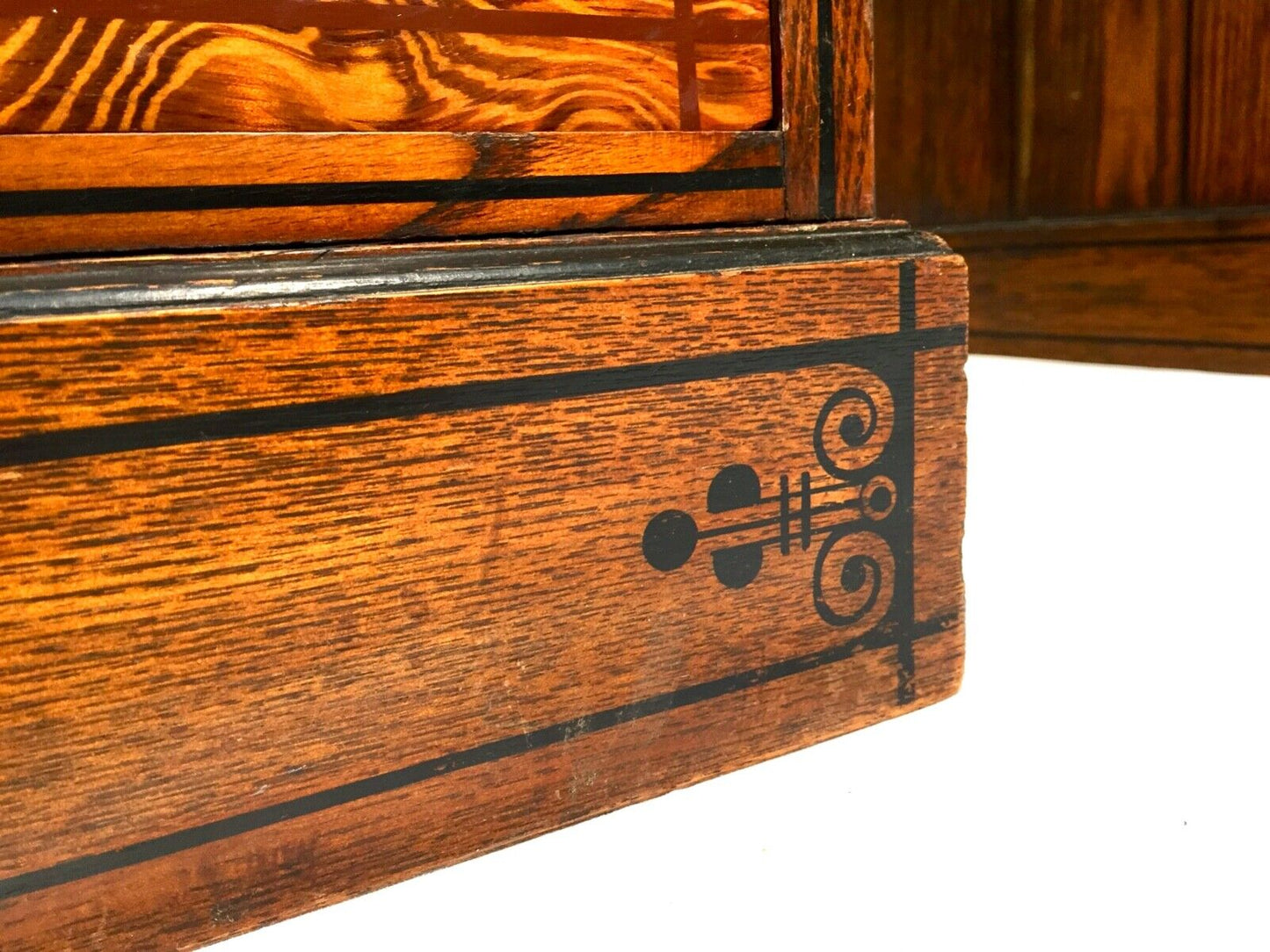 Antique Victorian Pedestal Desk by Gillows Of Lancaster Aesthetic Movement c1890