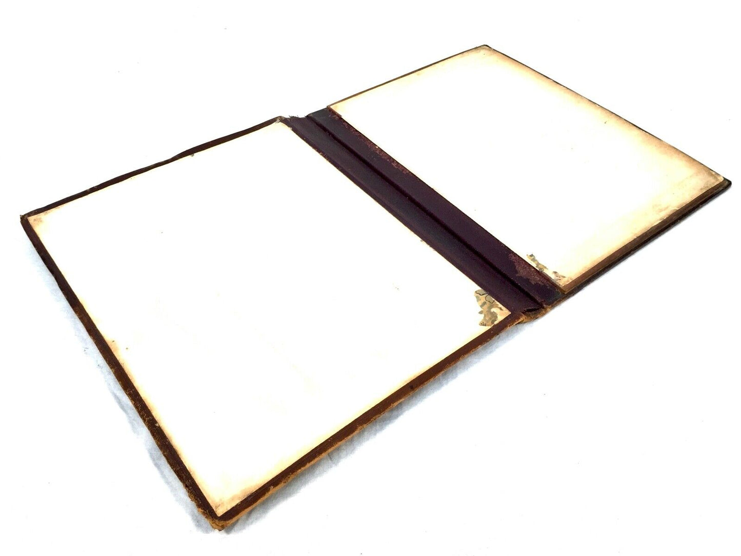 Antique Stationery - Wooden Covered Blotter / Notebook Paper Holder / Victorian