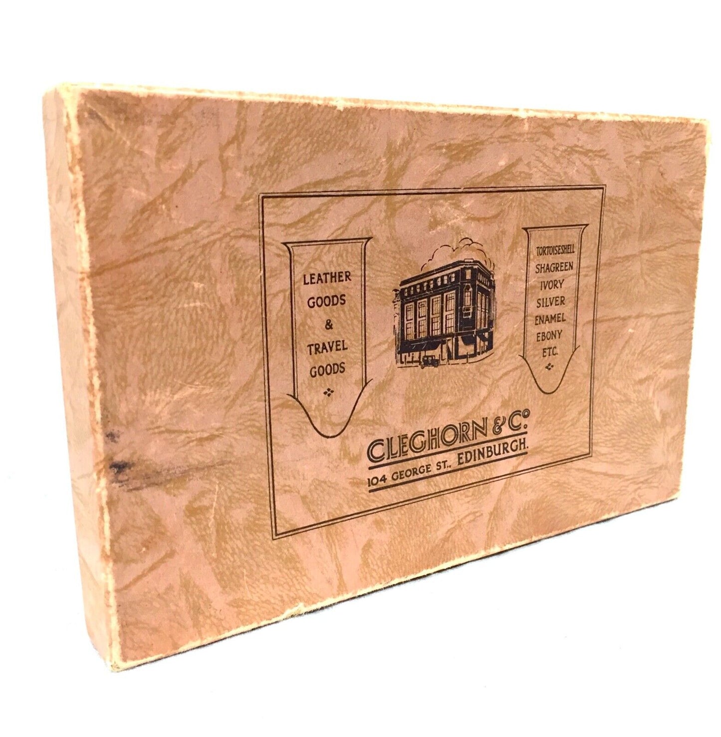 Antique Art Deco Ladies Velvet Purse Pair by Cleghorn's Department Store c.1925