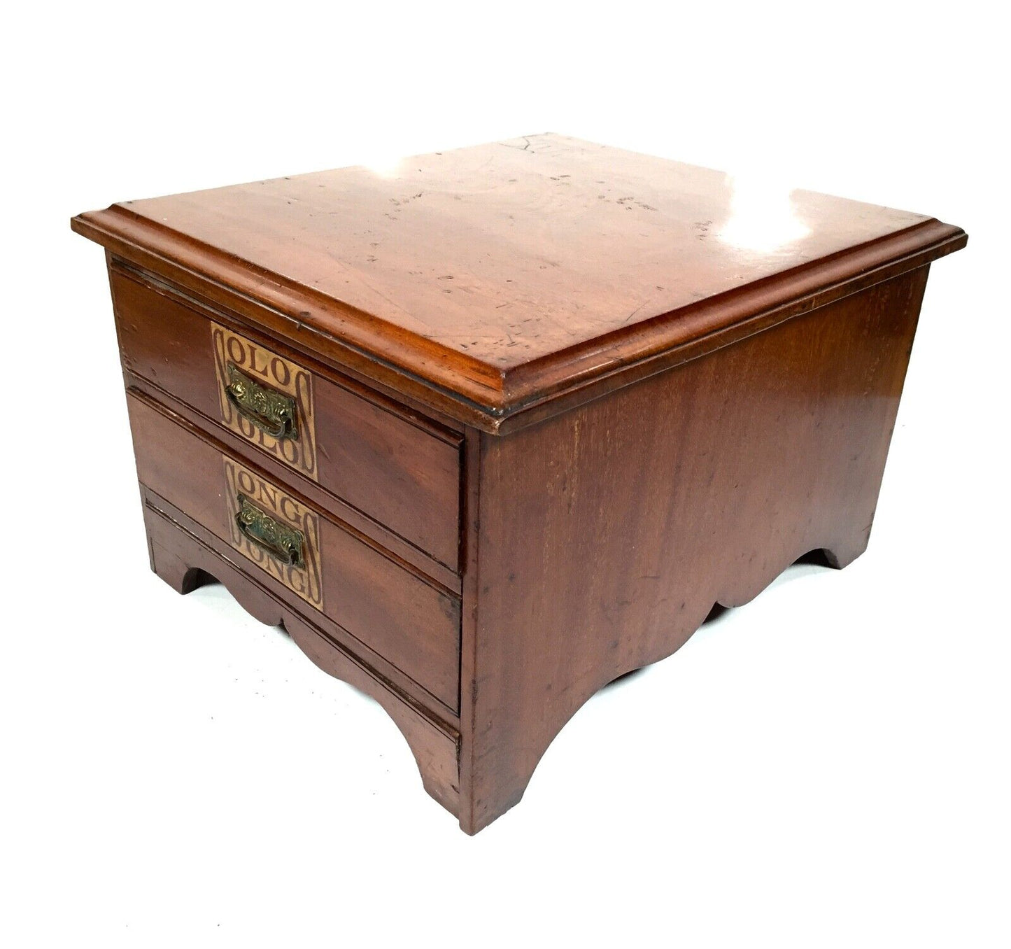 Antique Wooden Music Sheet / Book / Drawers Collectors Cabinet / Storage Unit