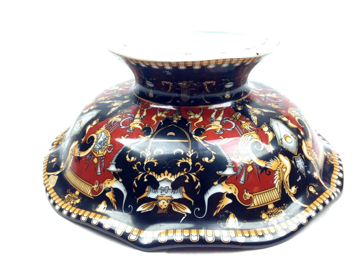 Italian Studio / Art Pottery Dish / Bowl / Fruit Compote / Vintage / European