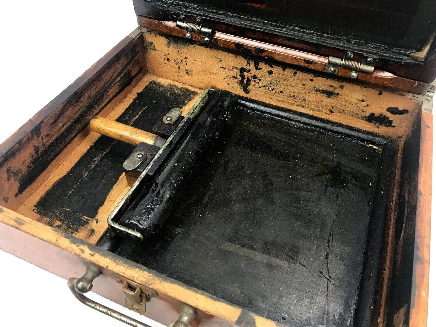 Antique Lion Menucator No 2 Model Series / Wooden Box Printers Equipment
