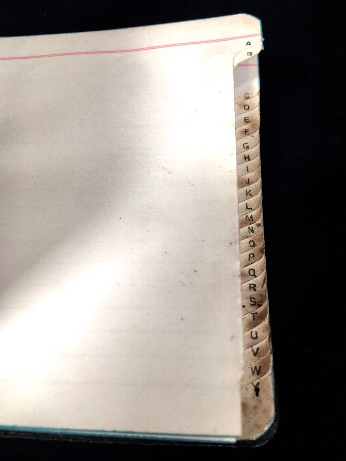 Antique Silver Fronted Unused Notebook by John Walker & Co London / Hallmarked