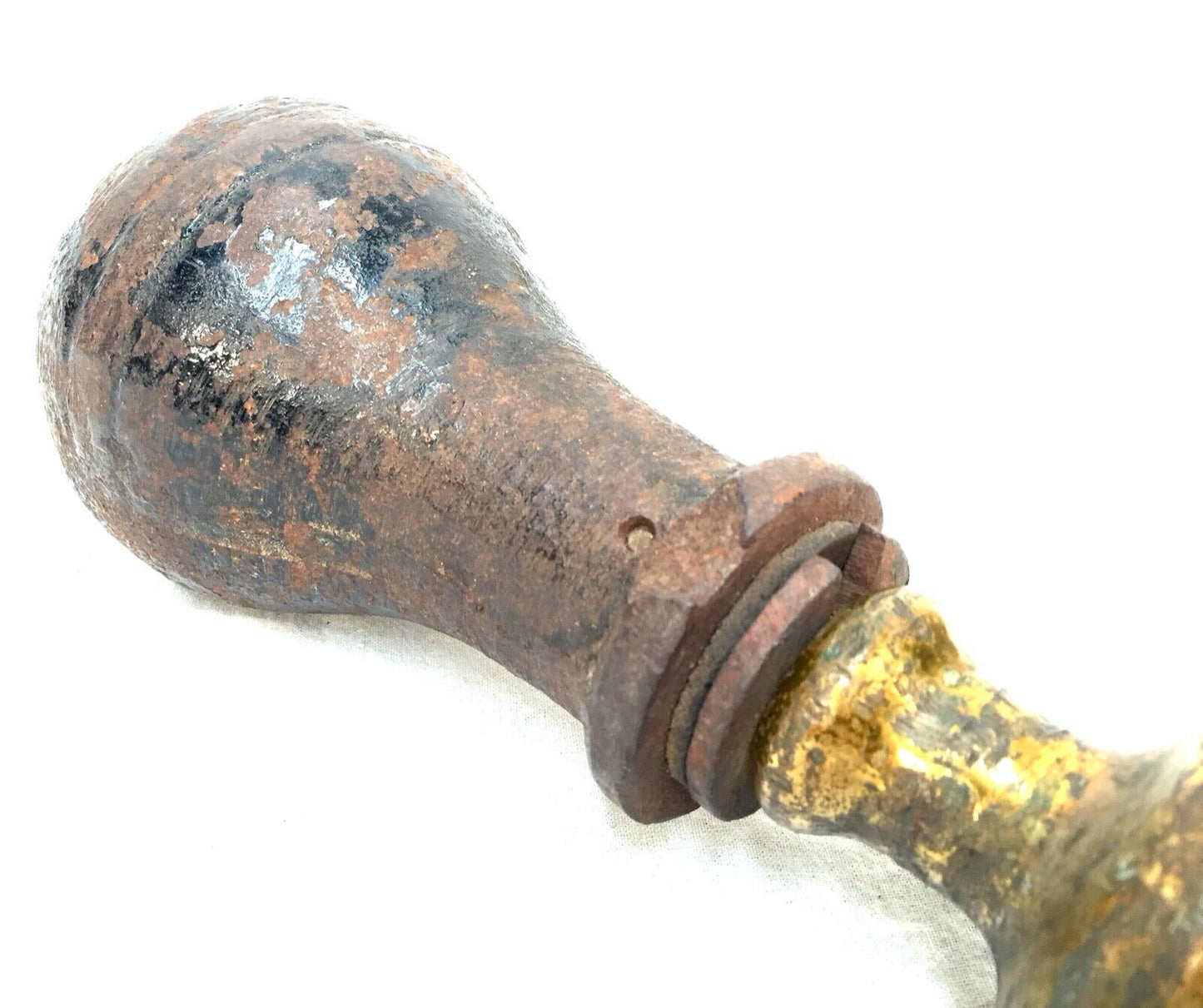 Antique 19th Century Brass & Iron Wine Bottle Corker Machine / Tool / Brewery