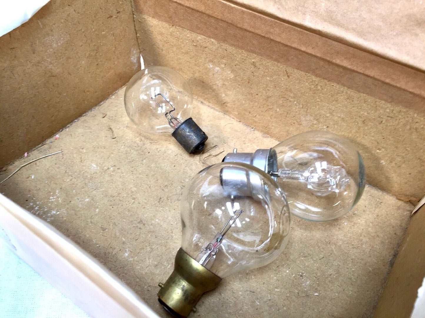 Antique Advertising - Mazda Electric Bulbs for Motor Cars / Vehicles Set in Box