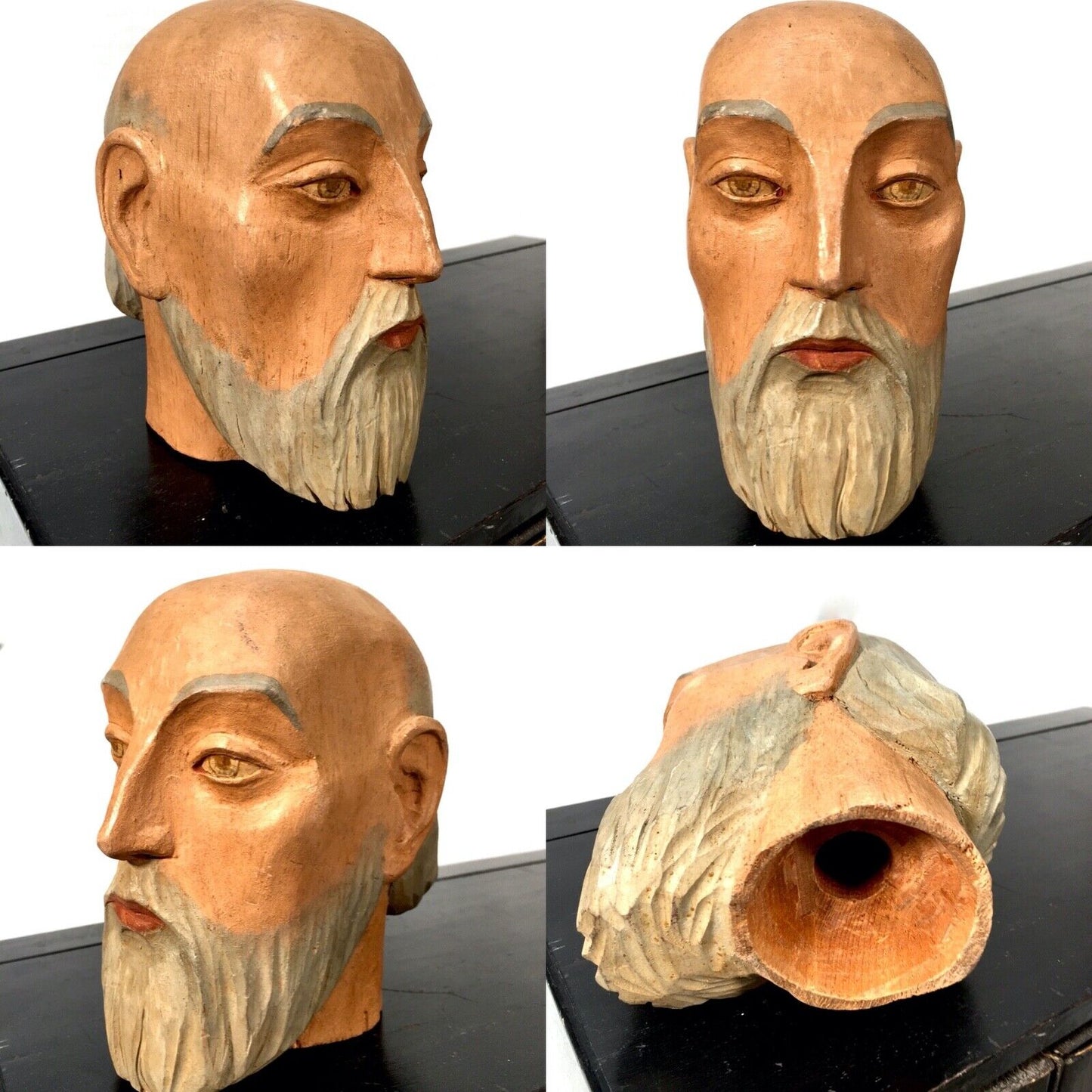Antique Wooden French Articulated Artists Lay Figure & Head Collection c.1900