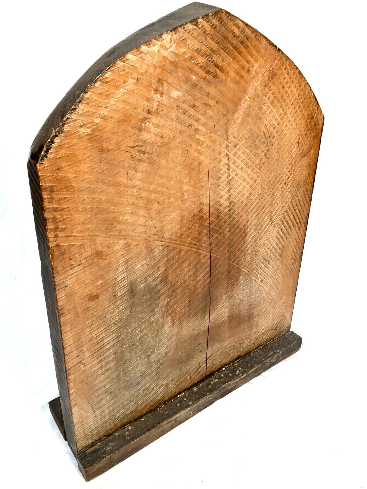 Antique Wooden Carved Fire Screen of Liskeard Pipe Well of St Martins c.1879