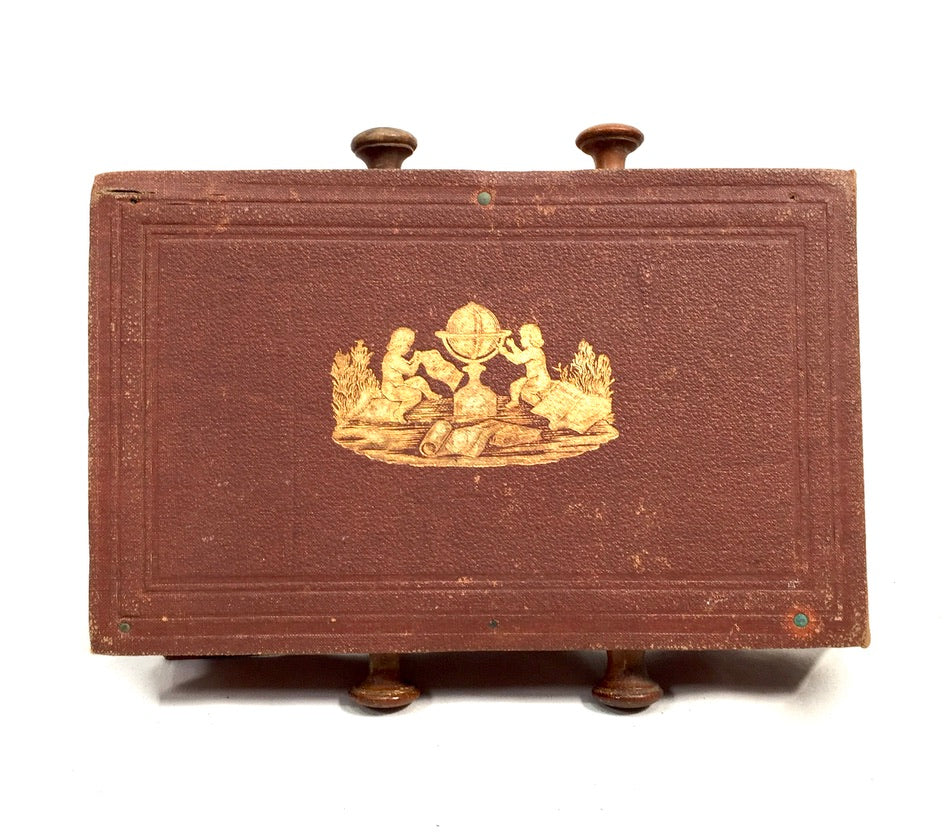Antique 19th Century French Stenographie Duploye Travel Stationery Writing Kit