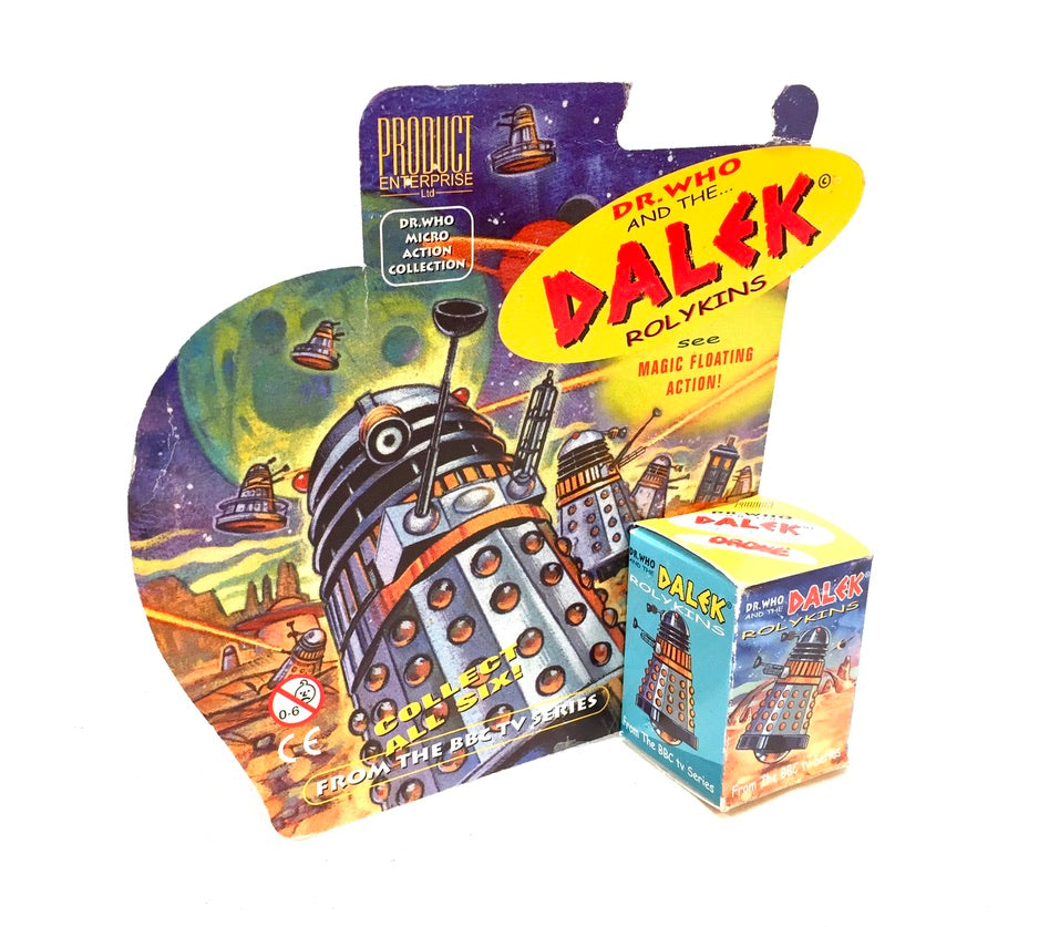 Vintage Toy - Product Enterprise "Drone Dalek" / & Dr Who Rolykins Figurine