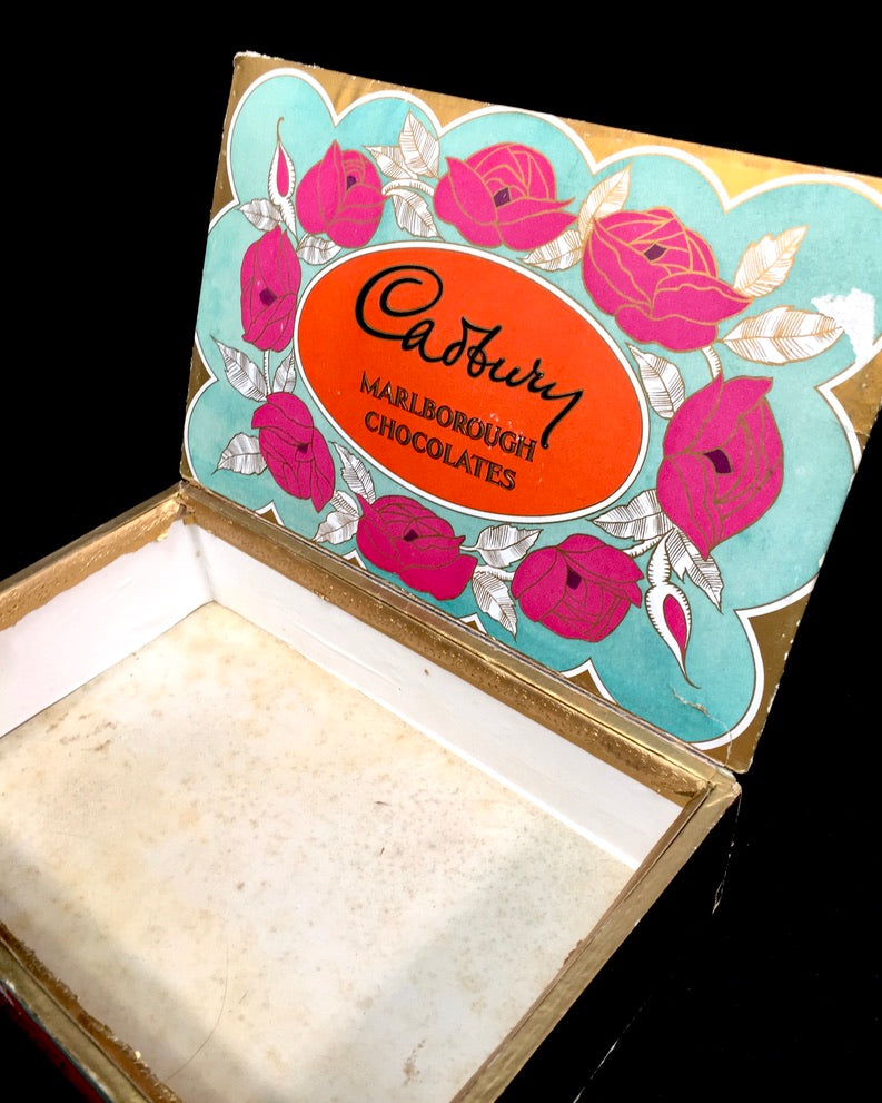 Antique Advertising - Cadbury's Chocolate Confectionery Wooden Shop Display Box