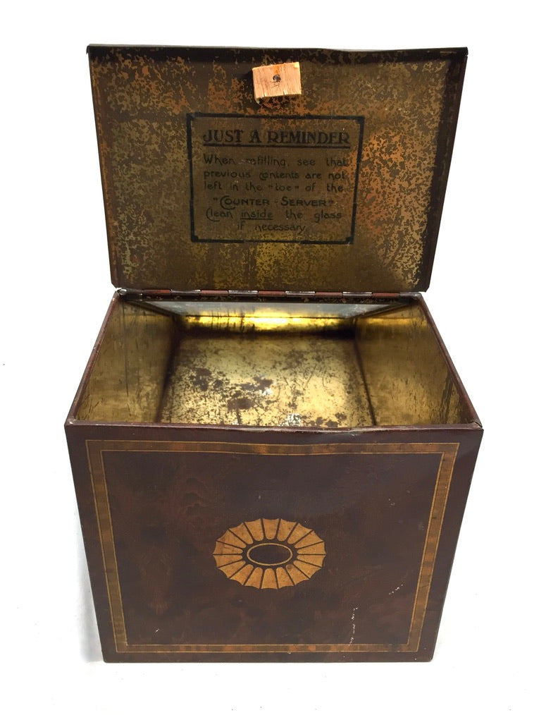 Antique Advertising - Shop Display Dispensing Container Mackintosh Chocolate