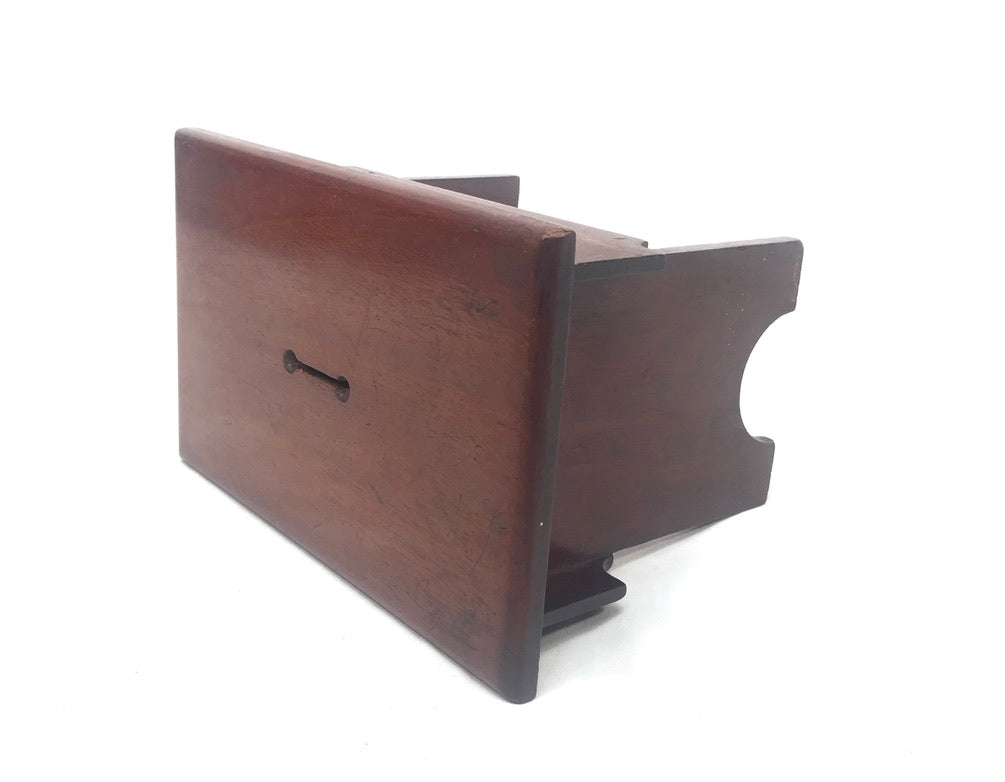 Antique Wooden 20th Century Money Box / Collection Box / Treen / Miniature Table