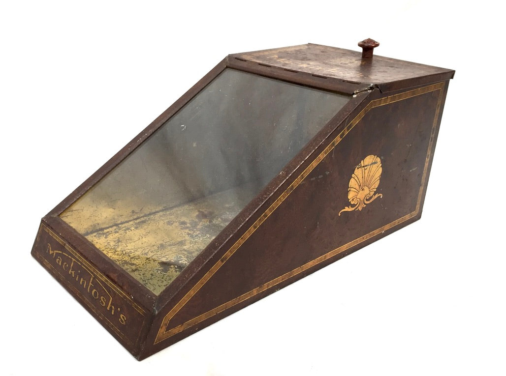 Antique Advertising - Shop Display Dispensing Container Mackintosh Chocolate
