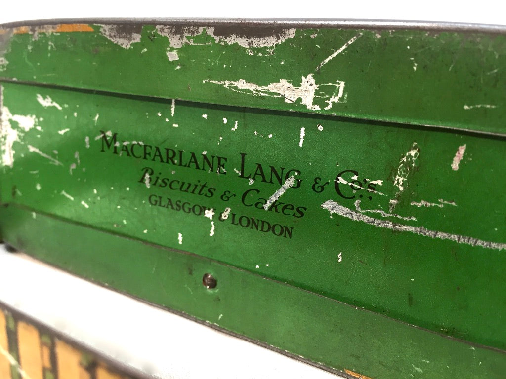 The House that Jack Built" Macfarlane Lang & Co Biscuit Tin