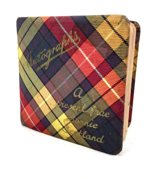 Antique 1920s Scottish Artist Sketch Book / Art Album / Diary with Drawings