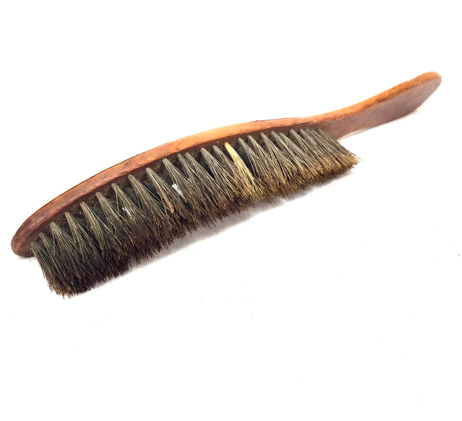 Antique Advertising - Wooden Promotional Hat Brush "Wear Lewis's Splendid Hats"&nbsp;
