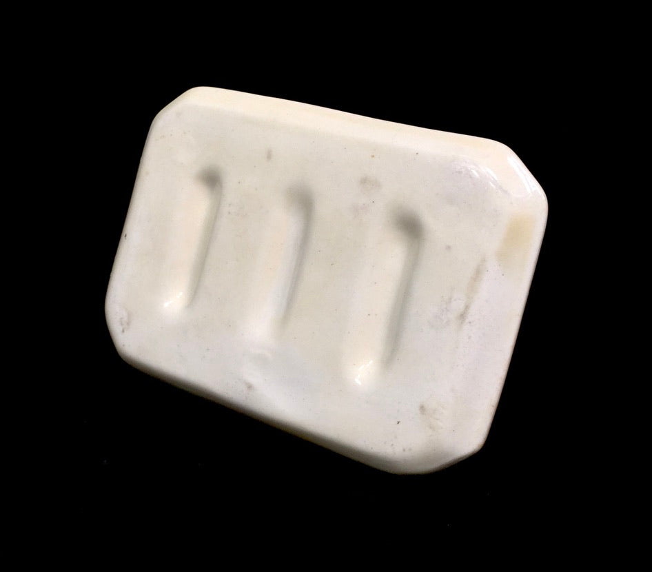 Clarice Cliff 1930s Capri 3 Bar Toast Rack / Art Deco Pottery c.1934