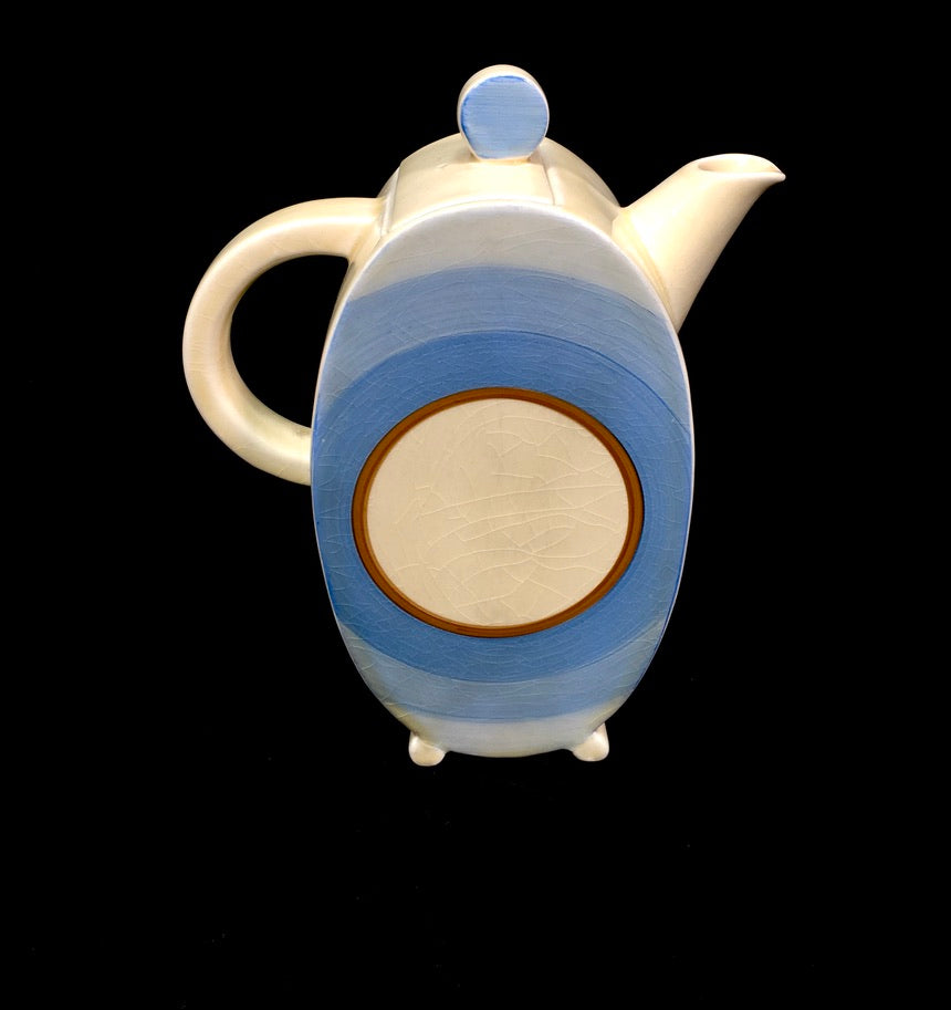 Clarice Cliff - Bonjour Shape Coffee / Tea Set / Art Deco Pottery / Antique