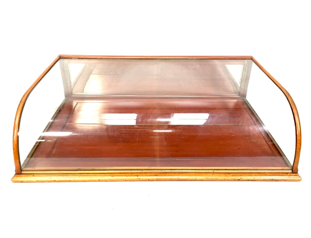 Antique Large Sized Haberdashery Shop Counter Glass Dome Display Cabinet c.1910