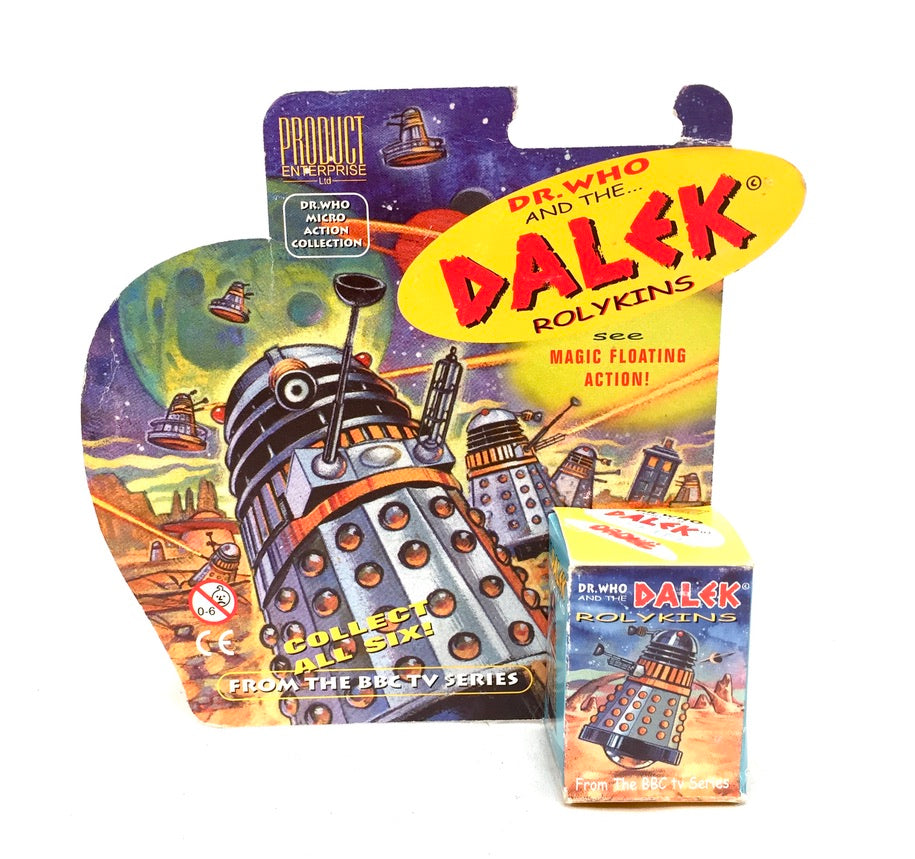 Vintage Toy - Product Enterprise "Drone Dalek" / & Dr Who Rolykins Figurine