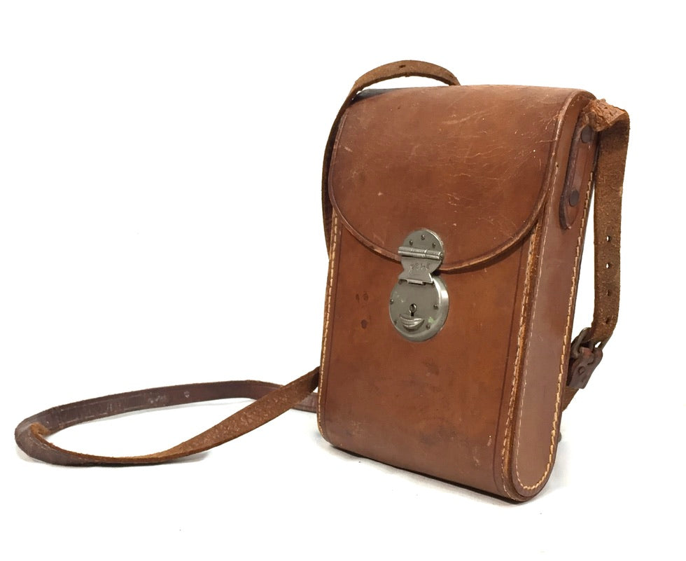 Vintage Leather Kodak Camera Carry Case / Photography / Camera Case
