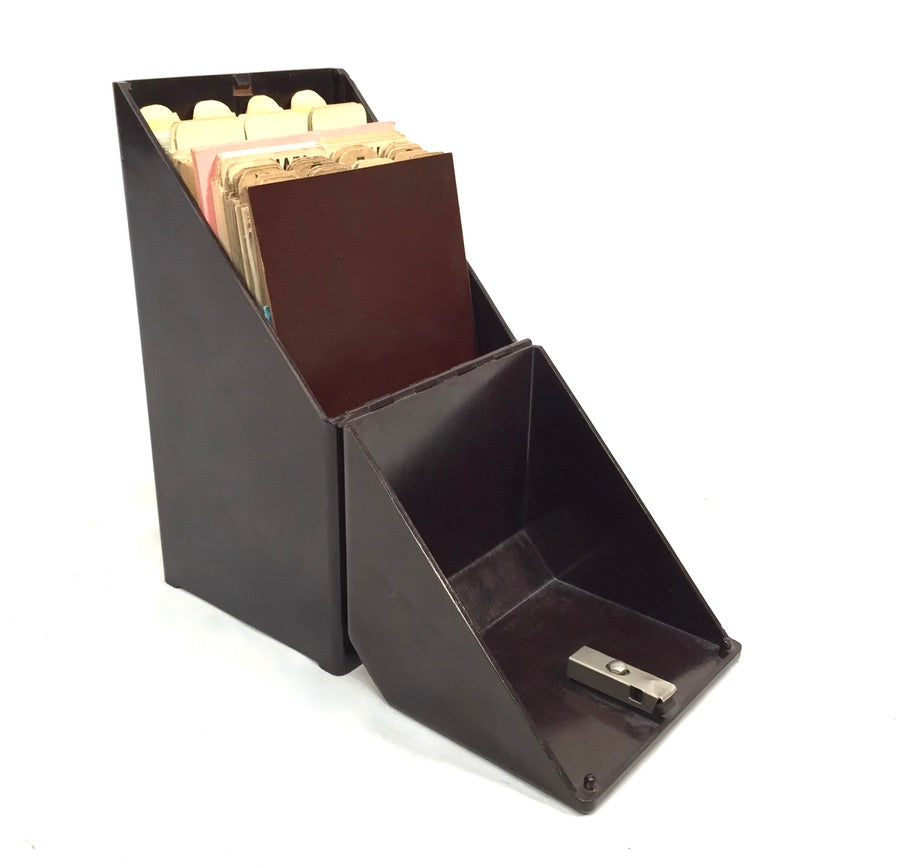 Antique "Success" Bakelite Stationery Document Holder Tabletop Index Filing Box